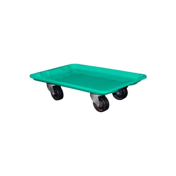 Mfg Tray Molded Fiberglass Toteline Dolly 780438 for 20-1/2" x 12-7/8" x 8" Tote, Green 7804385170 - main